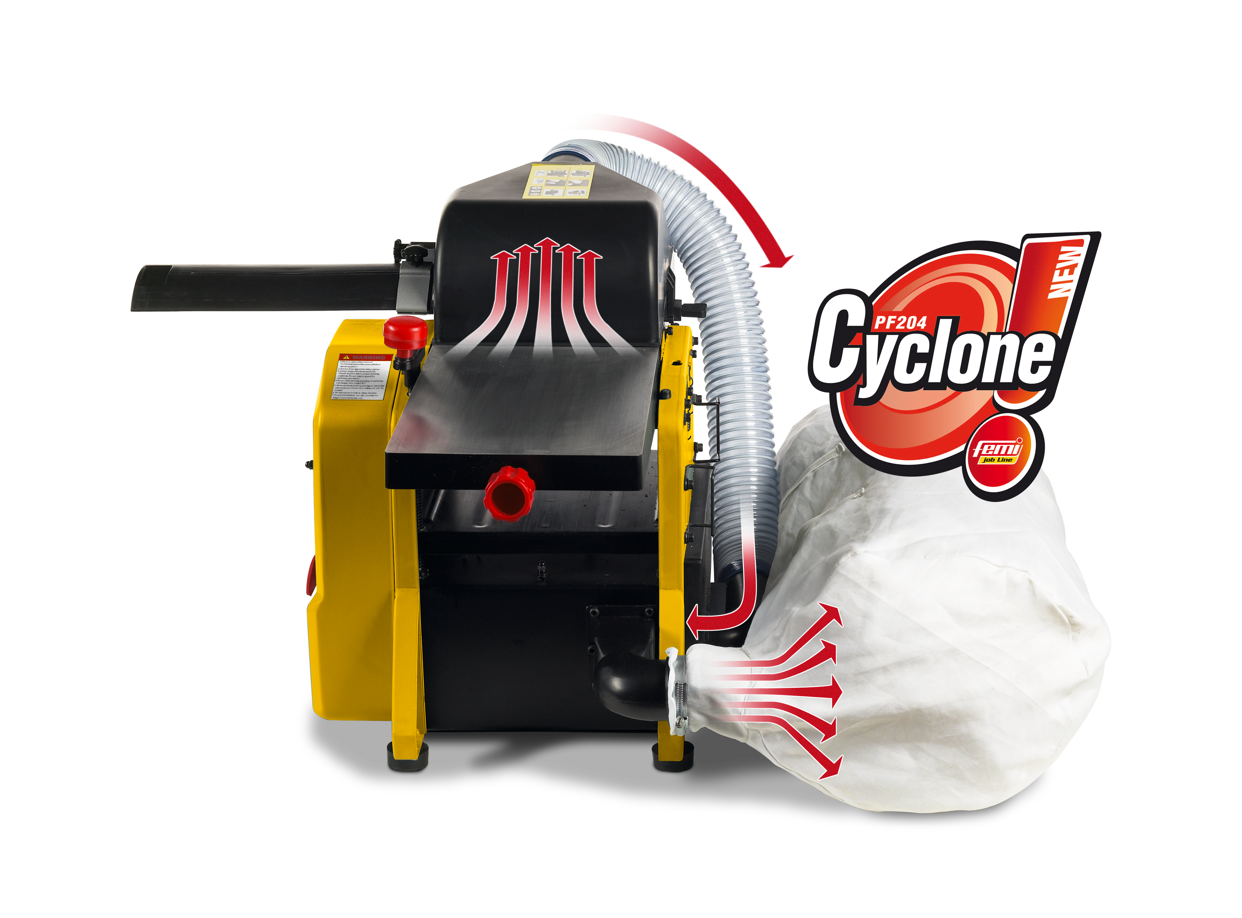 FEMI Abricht- und Dickenhobel PF 204 Cyclone